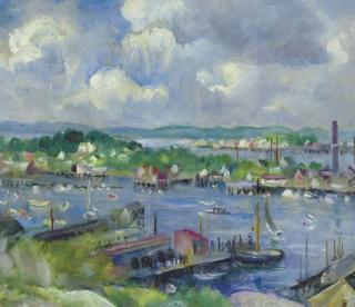 Martha Walter - Rocky Neck Harbor, Gloucester