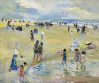 Martha Walter - Shallow Pool On The Beach