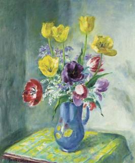 Martha Walter - Still Life with Tulips