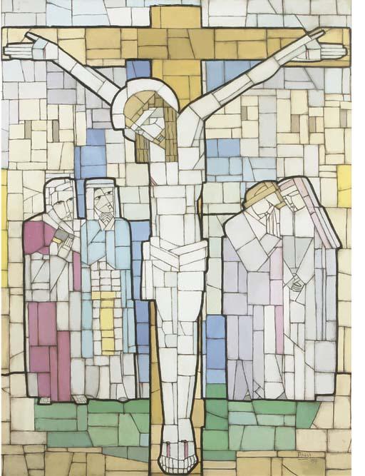 Marthe Donas - Christ en croix