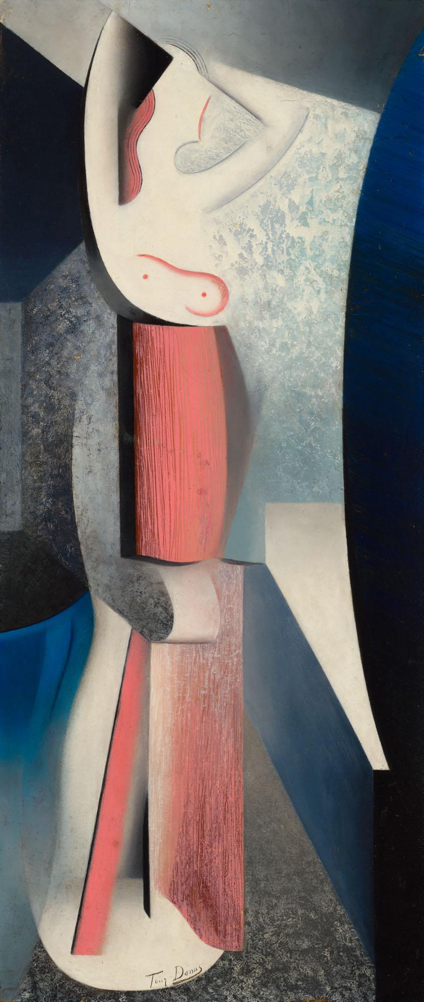 Marthe \'Tour\' Donas - Femme se coiffant