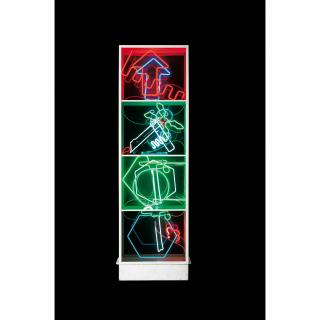 Martial Raysse - About Neon (Obelisk Ii)