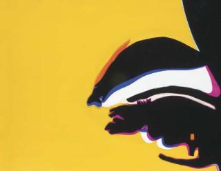 Martial Raysse - Un élément oeil (série de tableaux à géométrie variable)