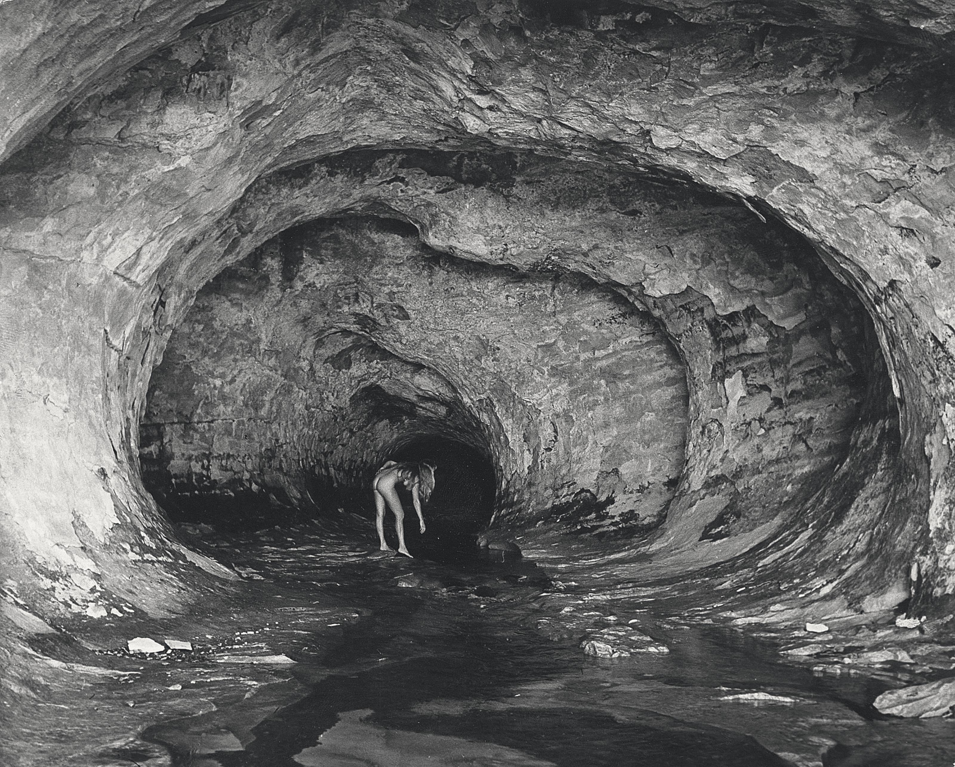 Martin Barriball - Nude, New Zealand Alps, 1950s