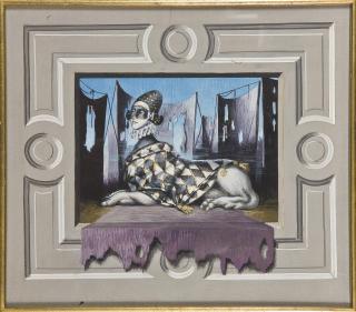 Martin Battersby - Harlequin-Sphinx, Vers 1960