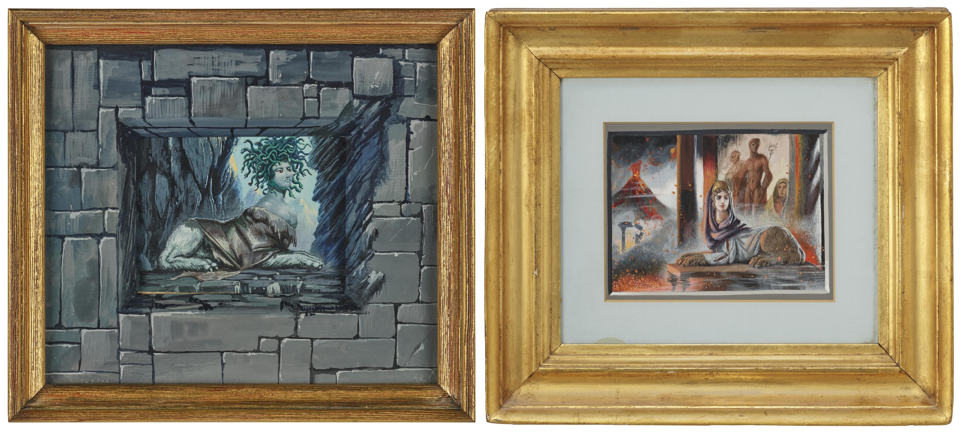 Martin Battersby - Medusa (i); Pompeii (ii)