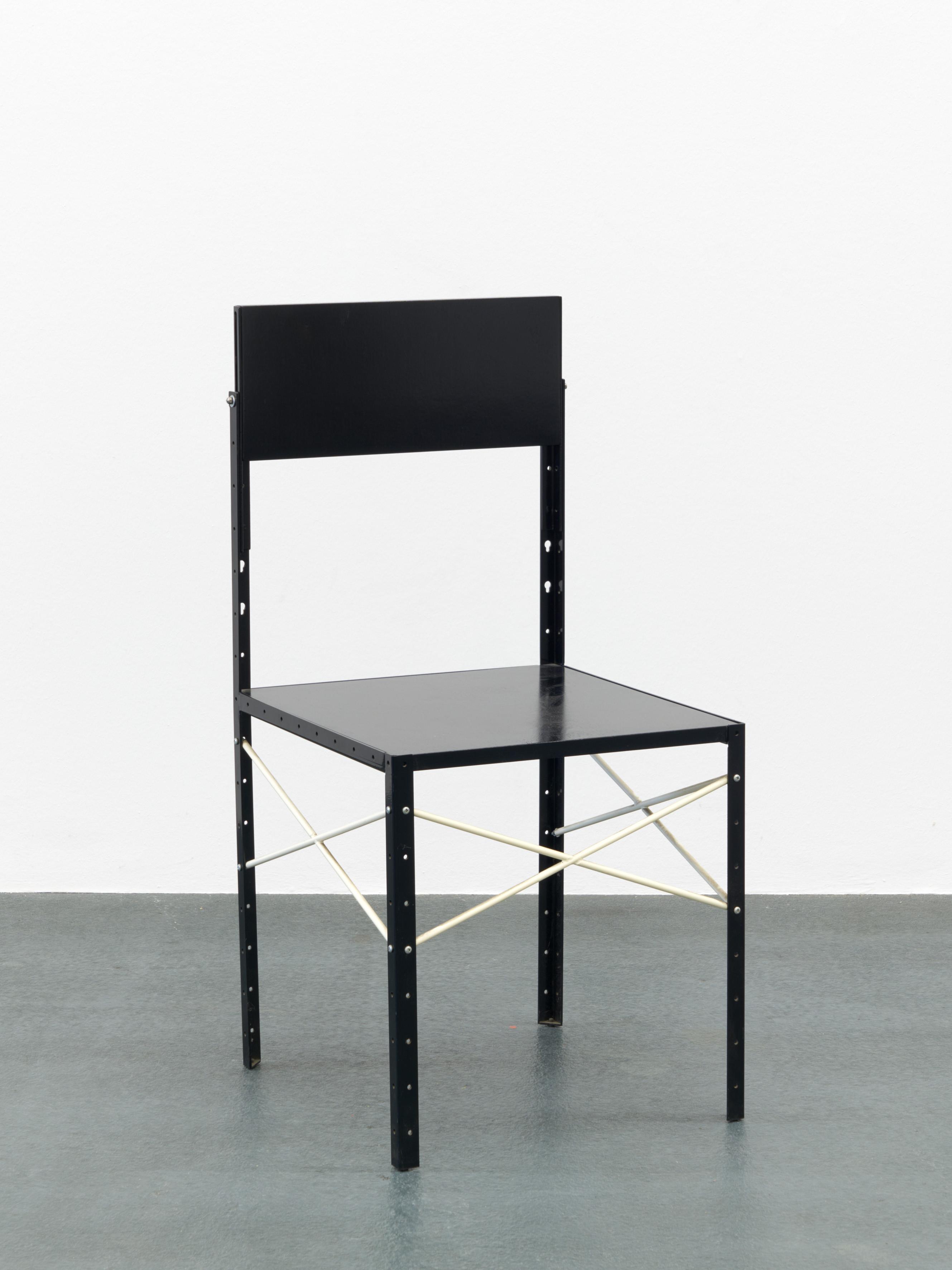 Martin Boyce - Chair (noir).