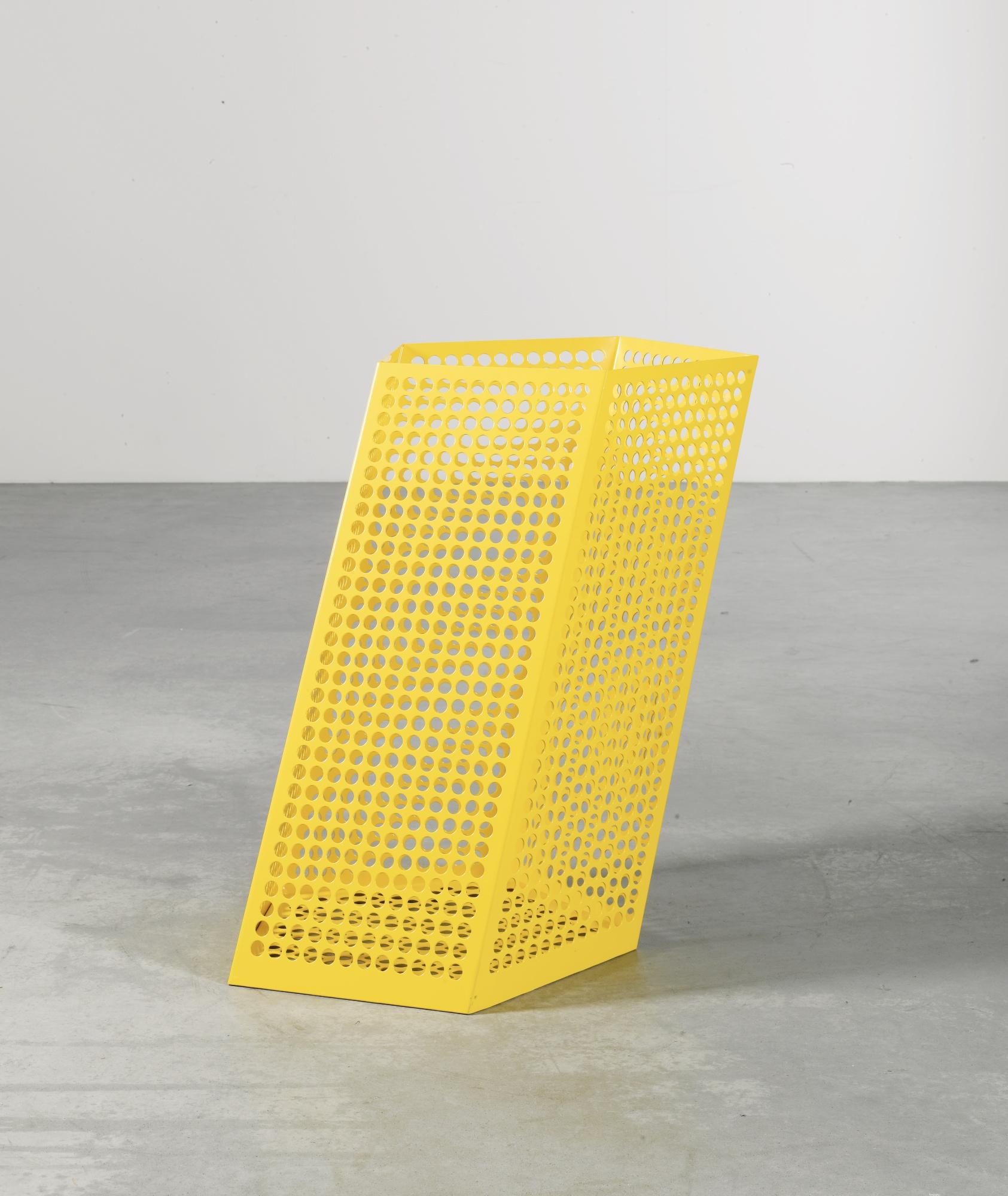 Martin Boyce - We Are Resistant - We Dry Out In The Sun (Large Yellow Poolside Bin)