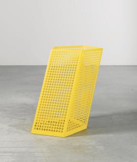 Martin Boyce - We Are Resistant - We Dry Out In The Sun (Large Yellow Poolside Bin)