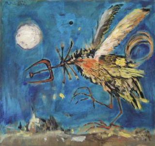 Martin Bradley - An Angry Bird at Night