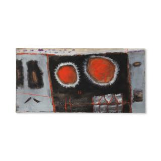 Martin Bradley - Paysage Rouge et grise