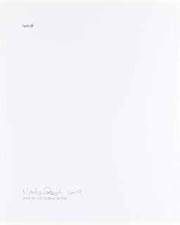 Martin Creed - Work No. 233