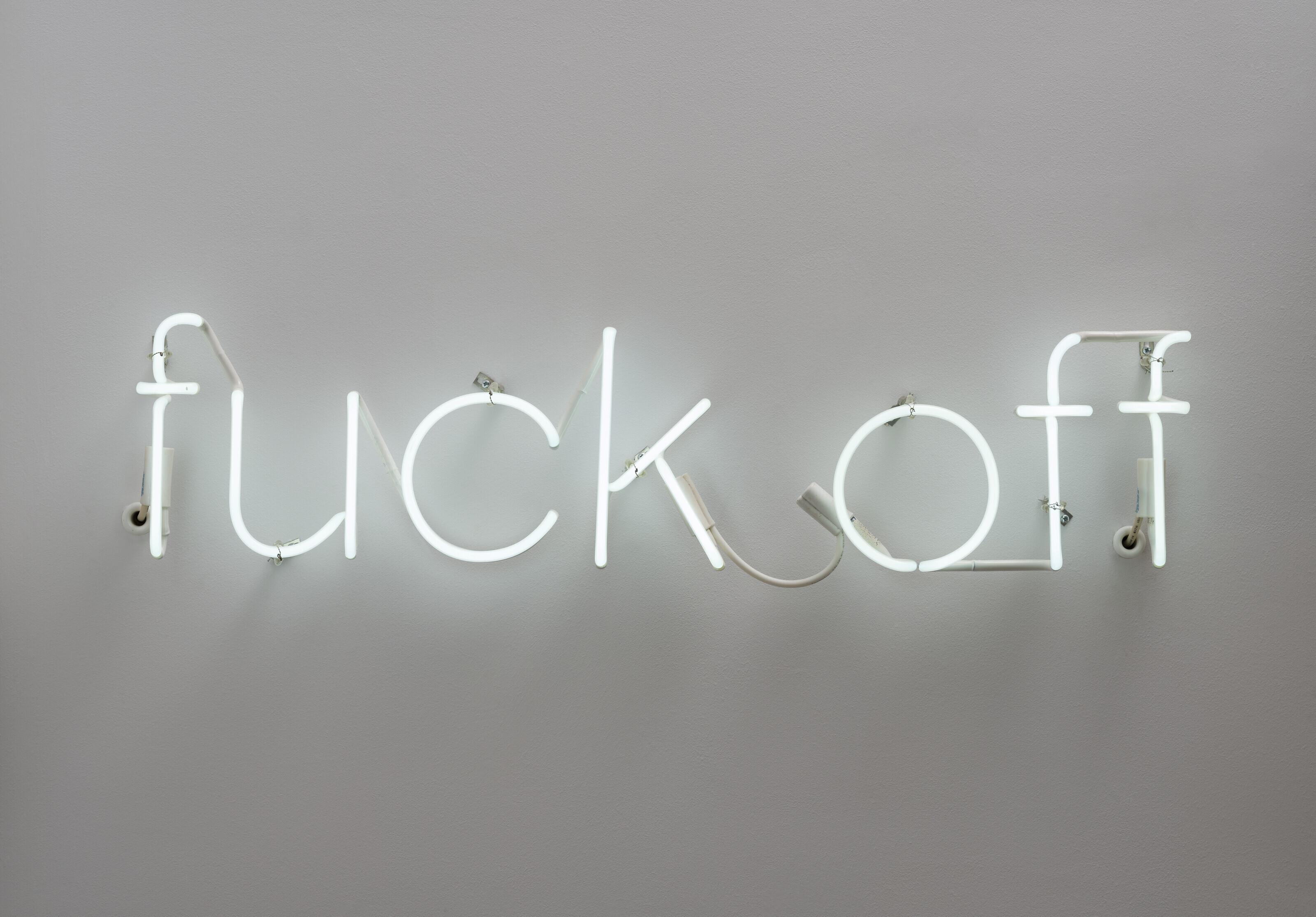 Martin Creed - Work No. 240 Fuck Off