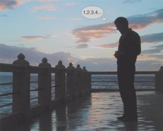 Martin Creed - Work No. 316 (Self Portrait Thinking)