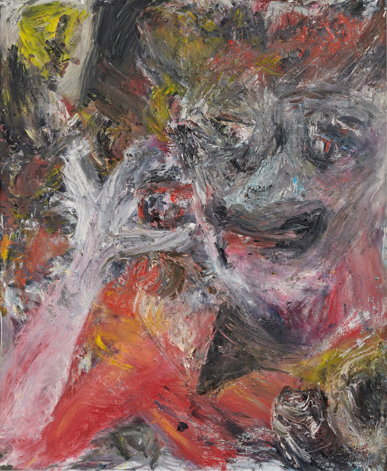 Martin Disler - Listening to the Goddess, 1984