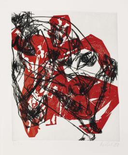 Martin Disler - Little Red Pusher (Parkett 3)