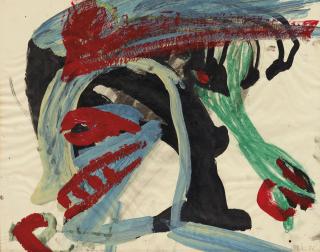 Martin Disler - Ohne Titel, 1982