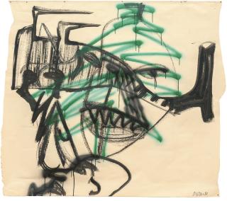 Martin Disler - Ohne Titel (Kopf)