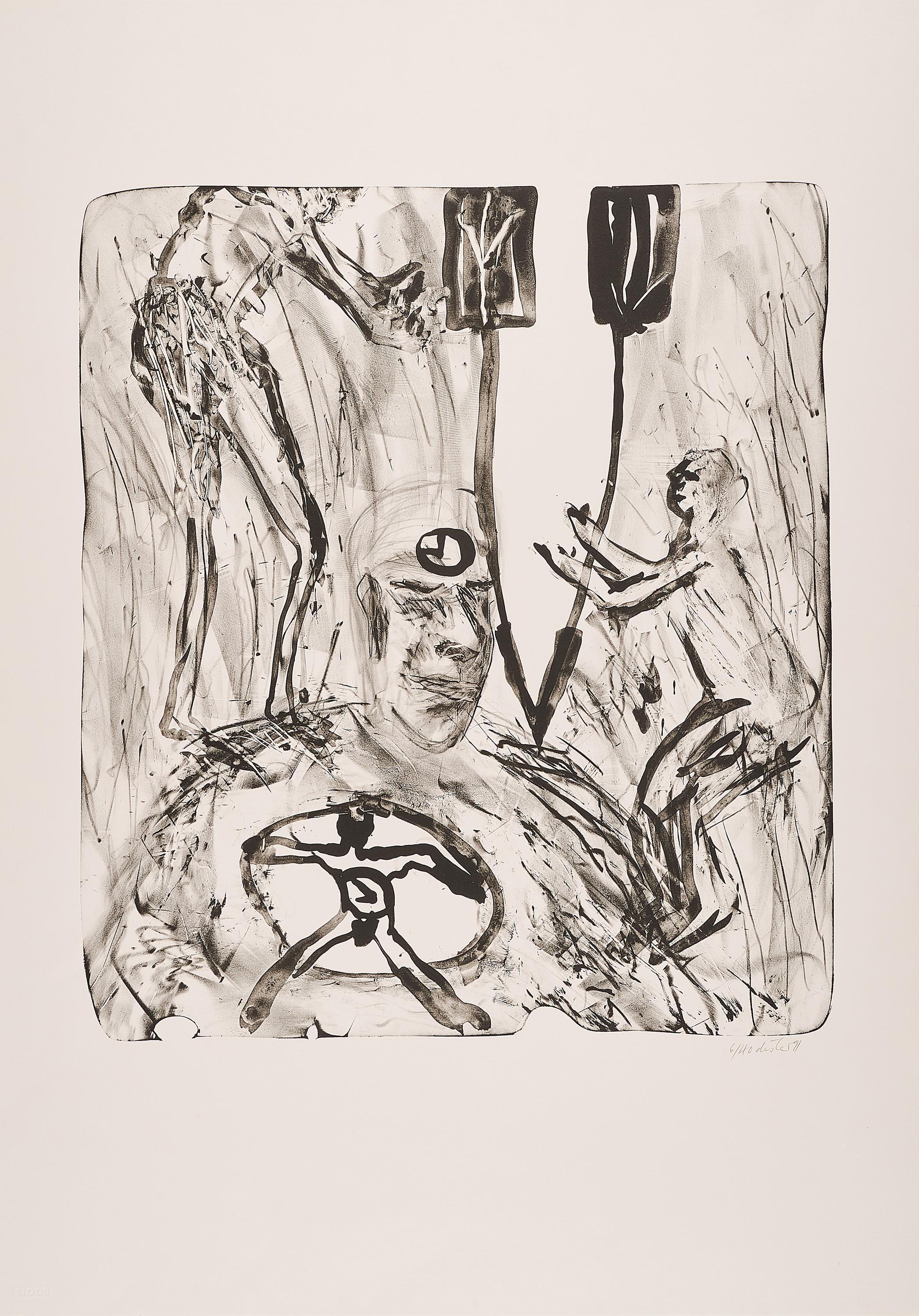 Martin Disler - Ohne Titel.