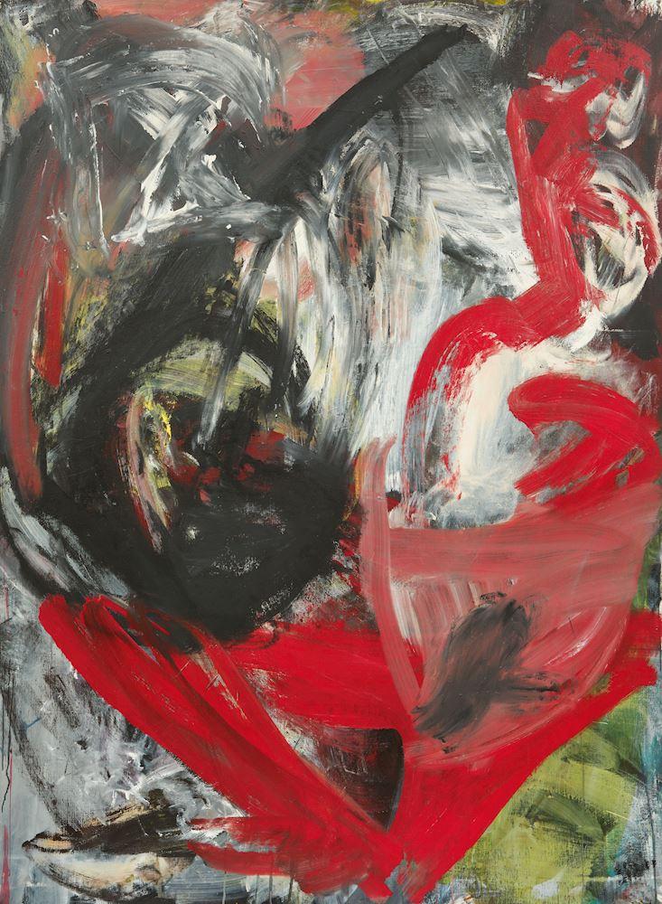 Martin Disler - Spiel um den Kopf. 1983.