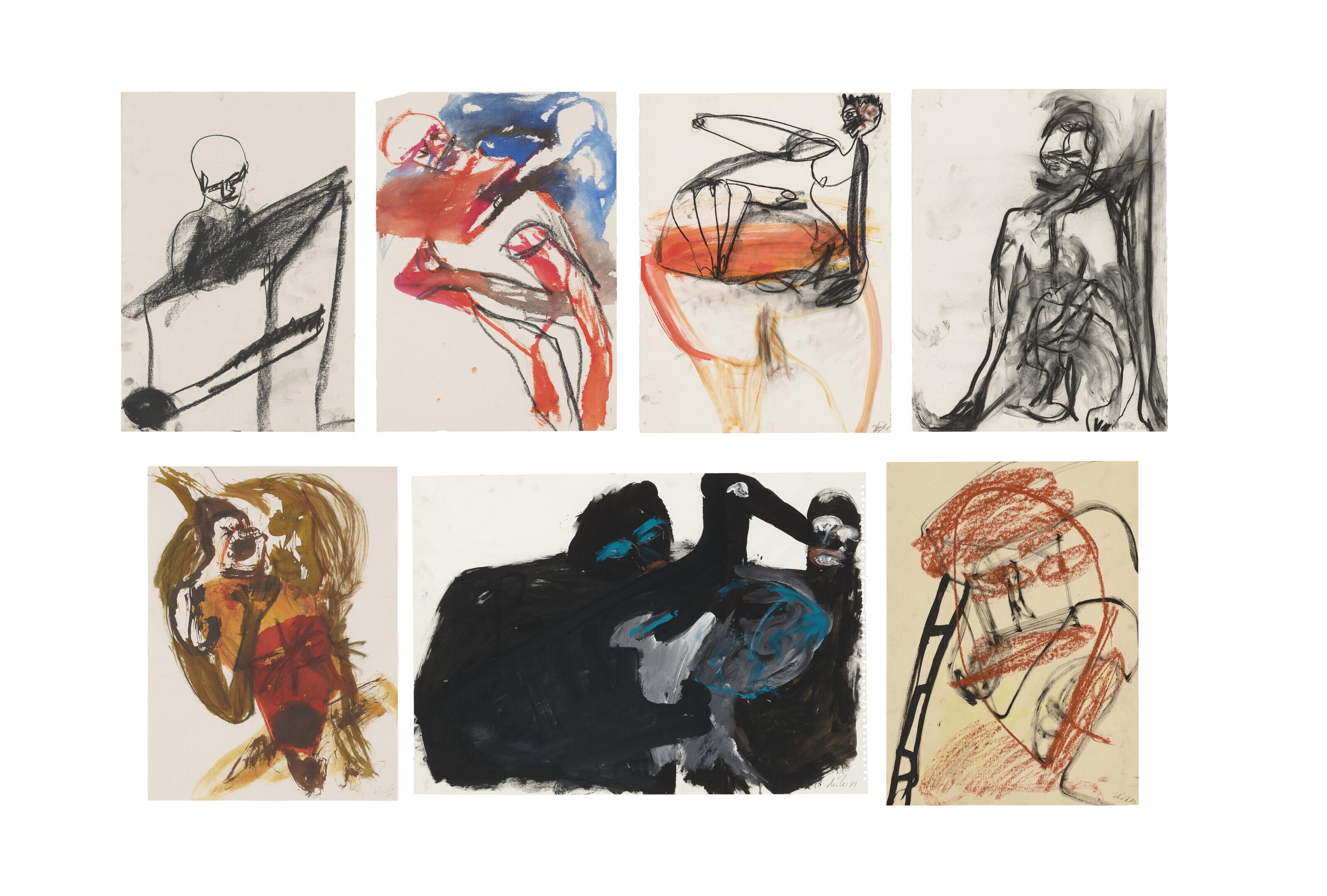 Martin Disler - Untitled