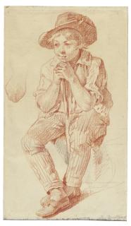 Martin Drölling - Young boy with a staff