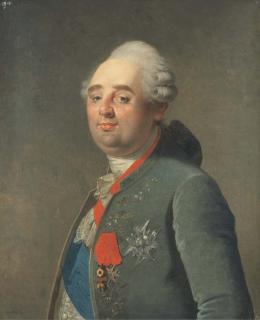 Martin Drolling - Portrait de Louis XVI portant les Ordres du Saint-Esprit, de la Toison d\'Or et de Saint Louis