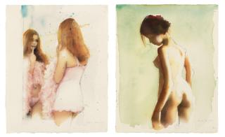 Martin Eder - Girl Wvz 247 And Girl Wvz 205 (Two Works)