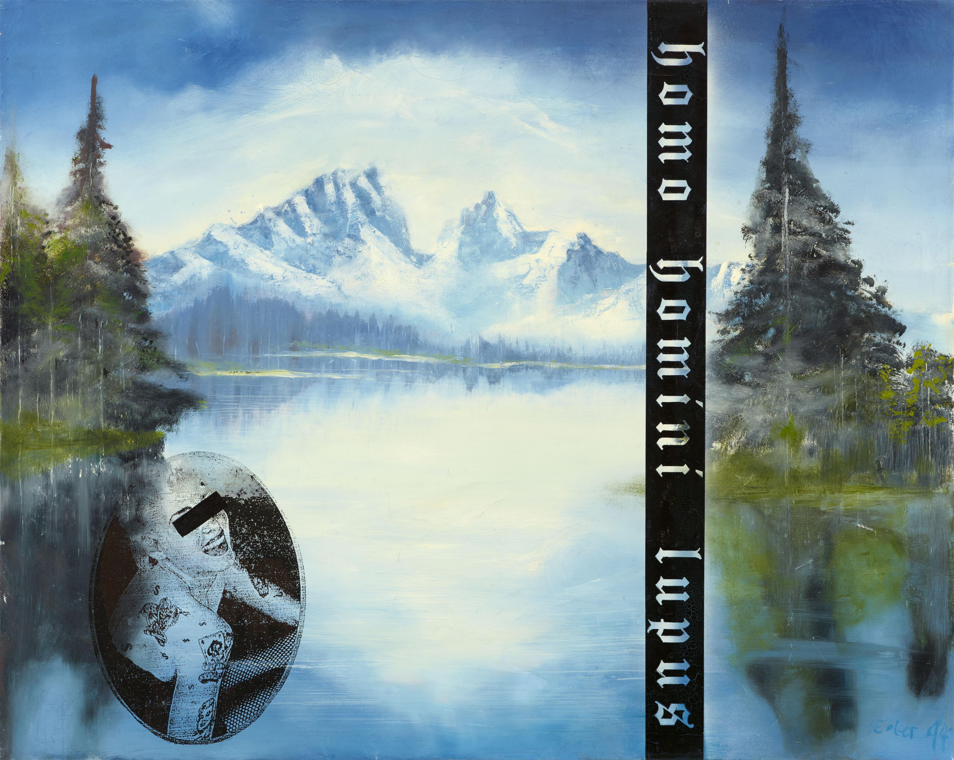 Martin Eder - Ohne Titel (Homo homini lupus)