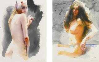 Martin Eder - Untitled (Memoirs Of My Nervous Illness); Untitled [Two Works]