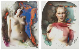 Martin Eder - Untitled [Two Works]