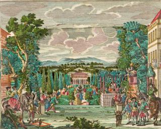 Martin Engelbrecht - 6 Bll.: Guckkastenblätter.