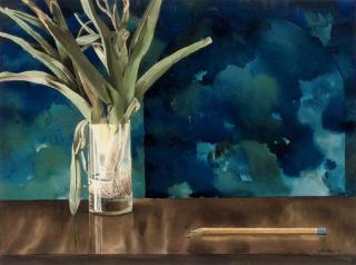 Martin Gale - Still life with Leeks