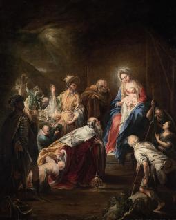 Martin Johann Schmidt - The Adoration of the Magi