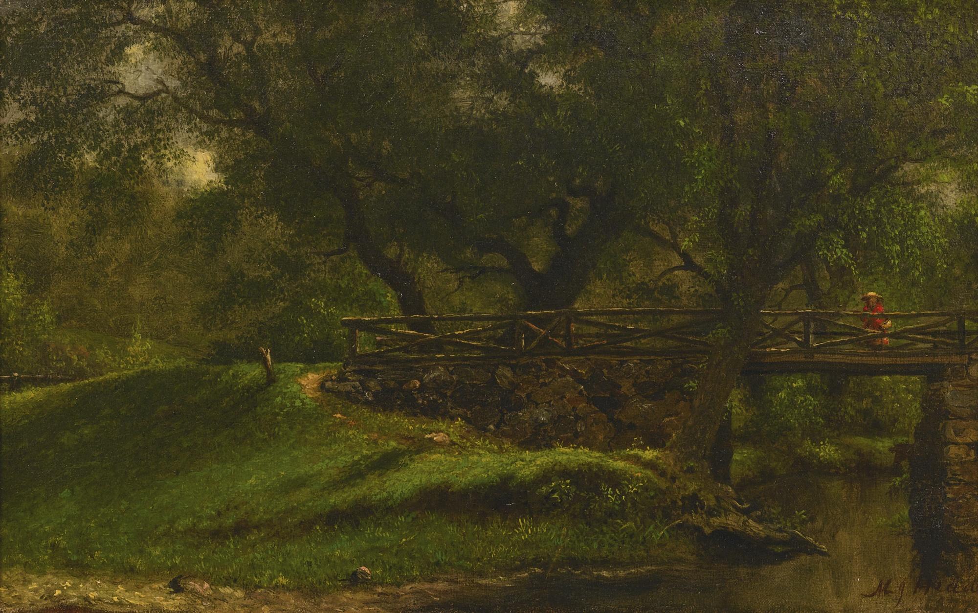 Martin Johnson Heade - Country Bridge
