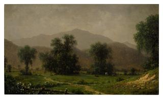 Martin Johnson Heade - White Mountain Landscape