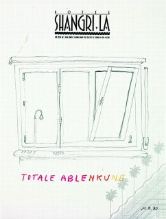 Martin Kippenberger - 2 Bll.: Totale Ablenkung