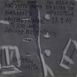 Martin Kippenberger - Ein Abendessen im Exil (A Dinner in Exile)