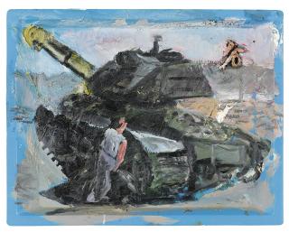 Martin Kippenberger - Ohne Titel (Krieg)
