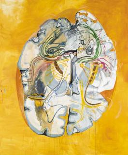 Martin Kippenberger - Portrait of Paul Schreber (designed by himself)