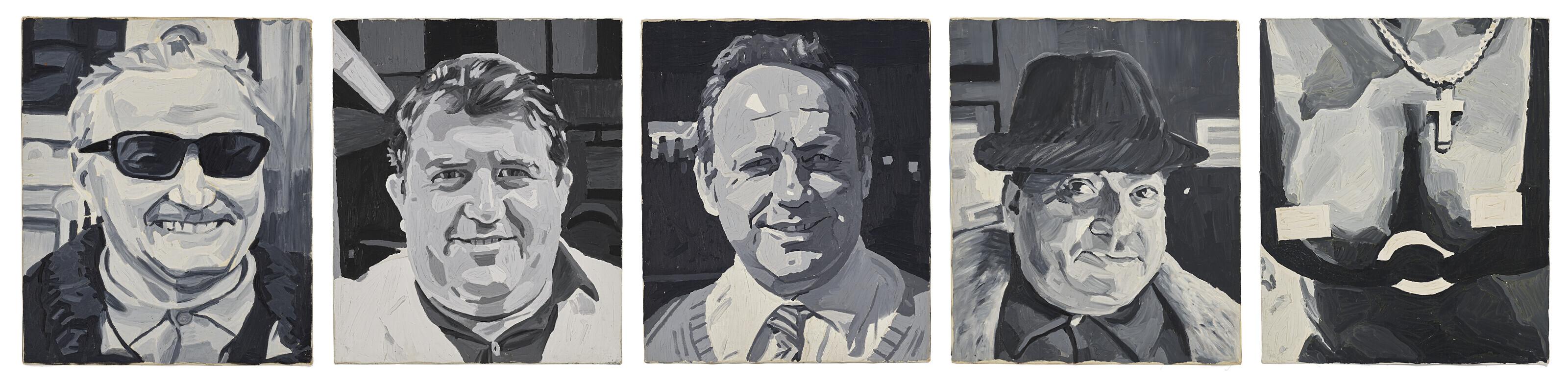 Martin Kippenberger - Uno di voi, un tedesco in Firenze (One of You, a German in Florence) [Five Works]