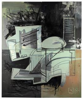 Martin Kippenberger - UNO-Gebäude- Haus per la Pax (U.N. Building- The Home of Peace)