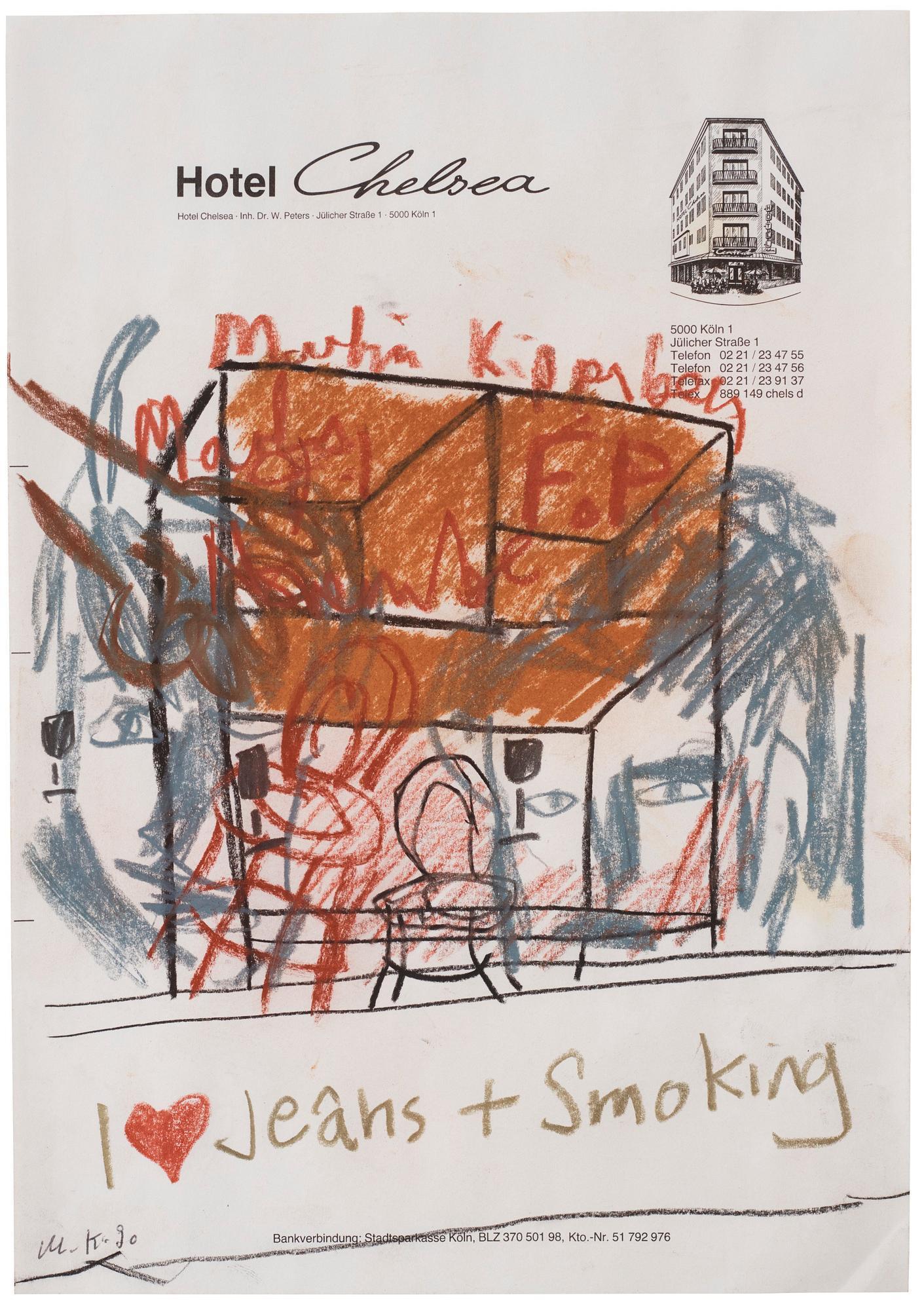 Martin Kippenberger - \'Untitled (Hotel Chelsea)\'