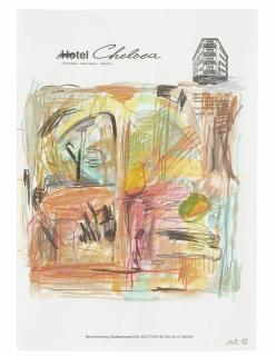 Martin Kippenberger - Untitled (Hotel Chelsea)