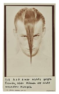 Martin Kippenberger - Untitled (Ich Habe Zwar Nichts Gegen Frauen, Aber Können Sie Nicht Woanders Klingeln)