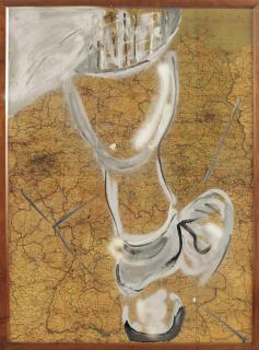 Martin Kippenberger - Untitled (Landkarte)