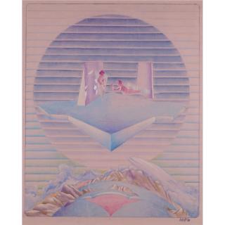 Martin Kippenberger - Untitled (Psychadelic Drawing)