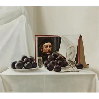 Martín La Rosa - Ciruelas Negras, A Rembrandt