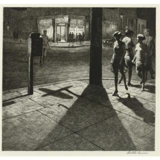 Martin Lewis - Corner Shadows (Mcc. 83)