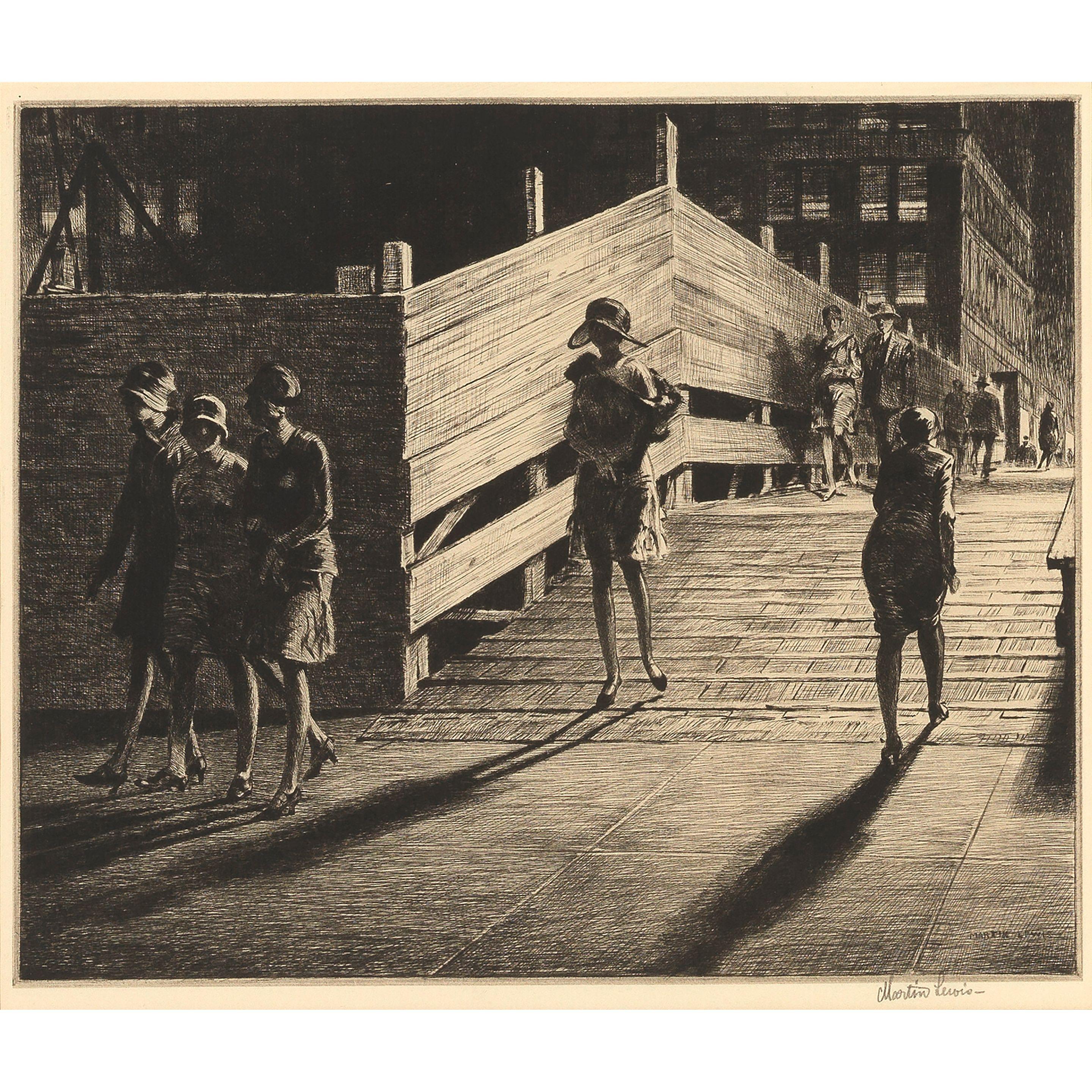 Martin Lewis - Fifth Avenue Bridge